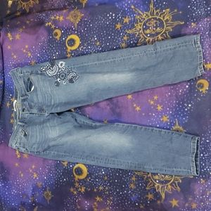 Sonoma Floral Blue Jeans